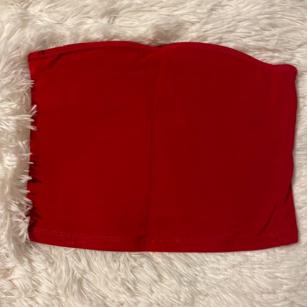 red tube top